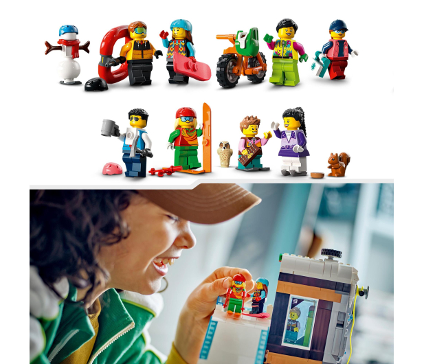 LEGO City 60366 Centrum narciarskie i wspinaczkowe - 1144444 - zdjęcie 5